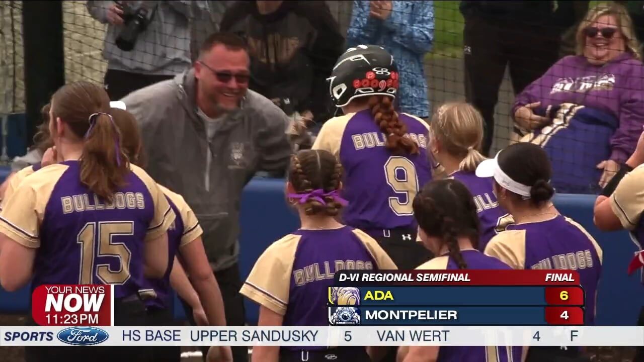 Ada softball advances to first-ever regional final with 6-4 win over Montpelier